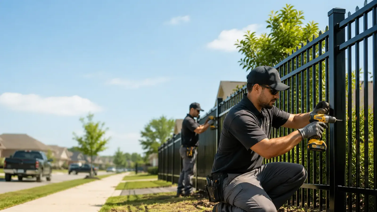 Metal Fence Installation in Prosper, TX
